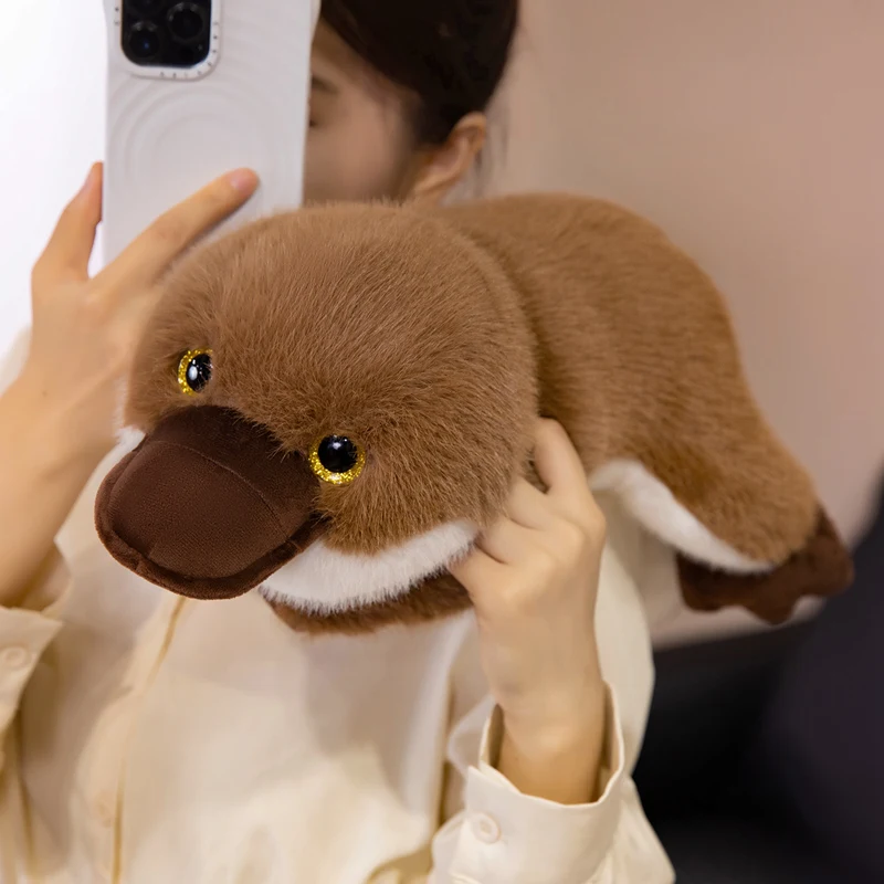 Nieuwe Simulatie Gevoelig Positie Vogelbekdier Eendenbek Pinguïn Pluche Dieren Speelgoed Kussen Super Zachte Poppen Verjaardagscadeautjes Party Decor