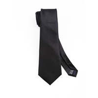 3.5CM 5CM 8CM Mens Solid Black Ties, Adjustable Black Bowtie Tuxedo for Party Business