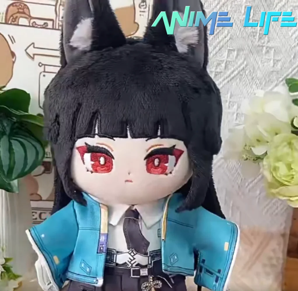 

Плюшевая игра ZZZ Zenless Zone Zero Hoshimi Miyabi, мягкая плюшевая игрушка-кукла 20 см, плюшевая одежда, милое платье для косплея