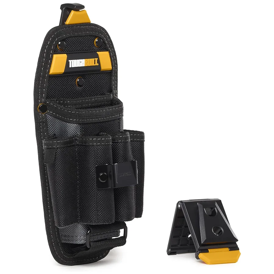 TOUGHBUILT Technician 6-Pocket Pouch Large (ClipTech Pouch Clips & Hub Included) 4 Taylor-Fit Screwdriver Loops TB-CT-36-L6