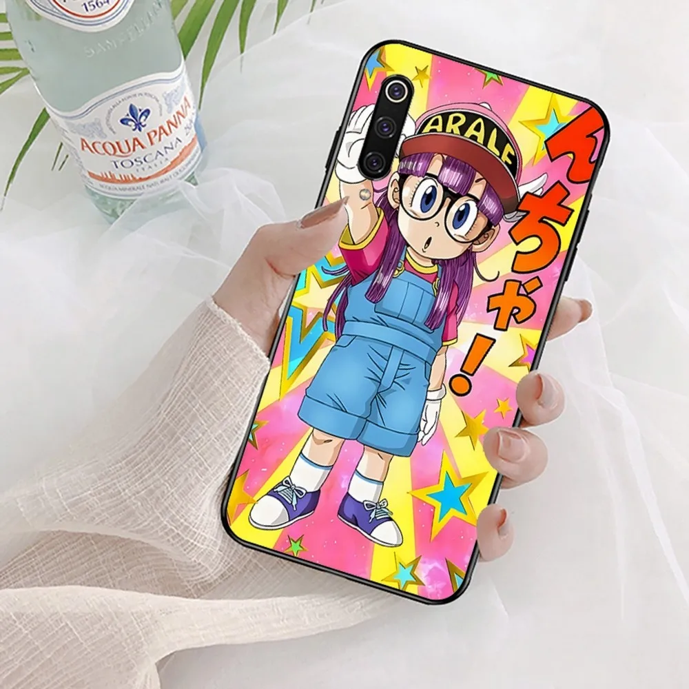 Cartoon Dr Slump Arale iphone case For Xiaomi Mi 5X 8 9 10 11 12 lite pro 10T PocoX3pro PocoM3 Note 10 pro lite