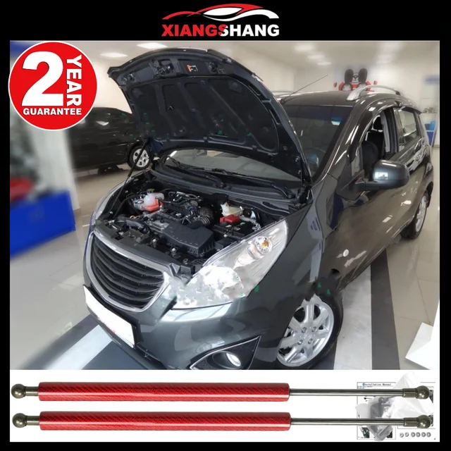 Dla Chevrolet Spark M300 Beat dla Ravon R2 2009-present Przednia maska silnika Modyfikacja amortyzatorów gazowych Amortyzator podnośnika Amortyzator