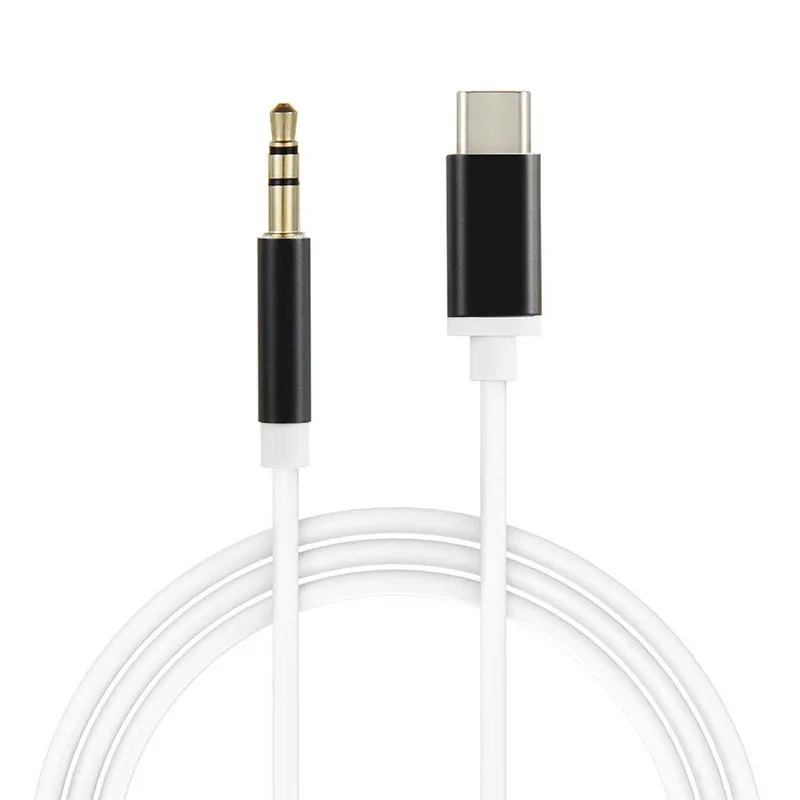 

USB Type C Car AUX Audio Cable to 3.5mm Jack Male Speaker Cable For Headphone Headset AUX Cord For Huawei Xiaomi OPPO Honor