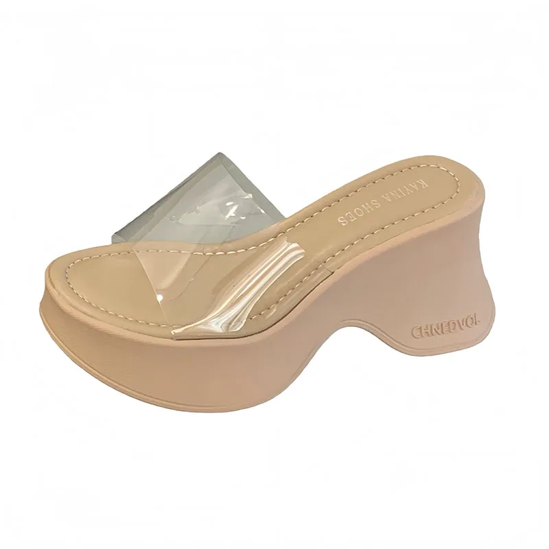 White Wedges Platfo… - image