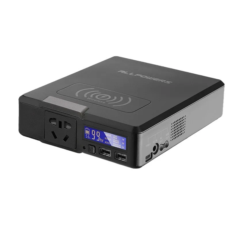 

Outdoor Power Supply, Wireless Energy Storage Supply, Laptop, Portable Bank, Mobile Bank 200w Power Bank