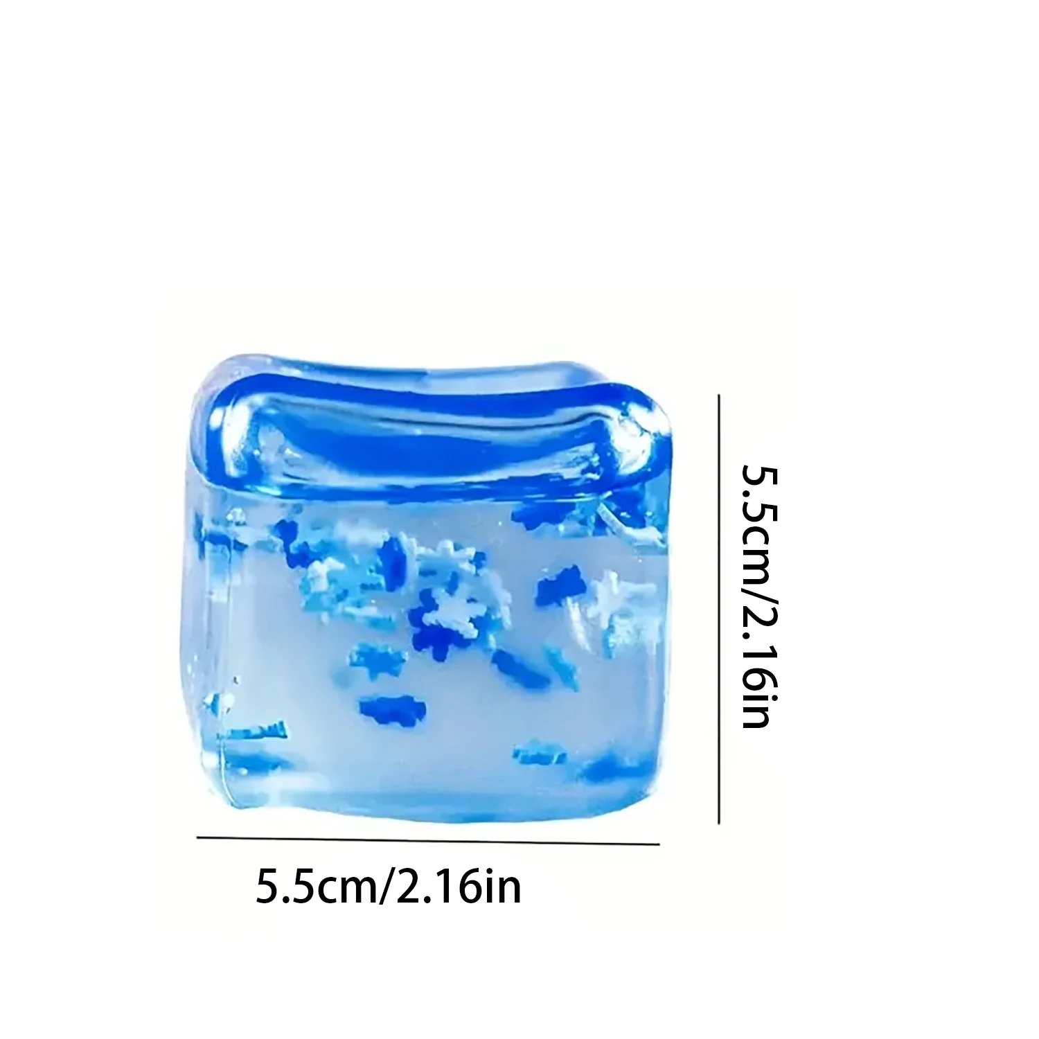 Snow Maltose Pinch Music, sensorisches Stressabbau-Spielzeug, Dehnungs- und Quetschwürfel, Stressabbau-Werkzeug