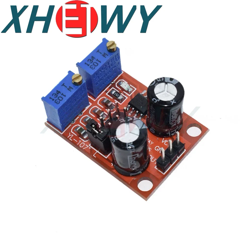 NE555 pulse frequency duty cycle adjustable module square wave rectangular wave signal generator stepper motor drive