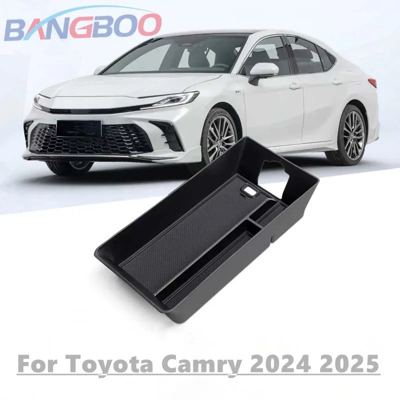 

ABS Car Armrest Console Central Armrest Storage Box Organizer Suitable For Toyota Camry 2024 2025 the 9th Generation Armrest Box