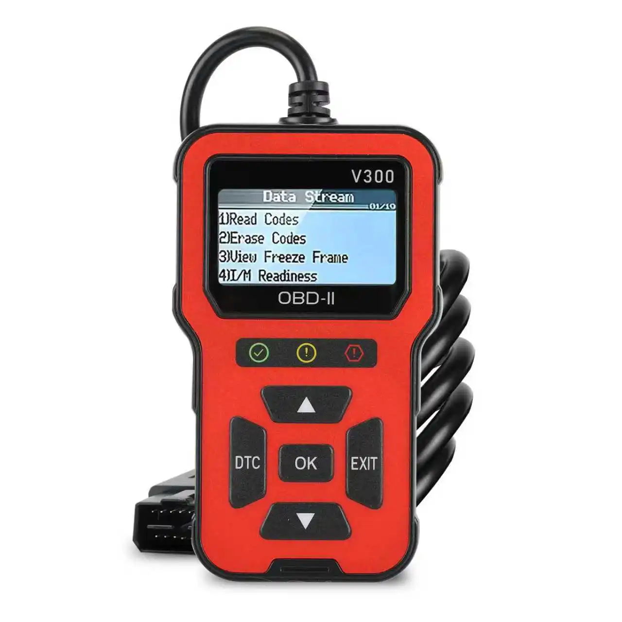 V300 OBD2 Scanner Car Diagnostic Tool with Color Screen Check Engine Light Fix Auto Code Reader for Cars
