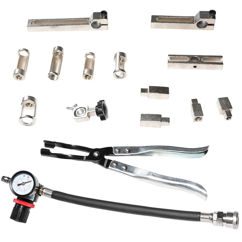 

Valve Spring Compressor Tool Engine Valve Stem Seals Remover Installer Tool for Mercedes-Benz BMW Volvo Toyota Ford VAG