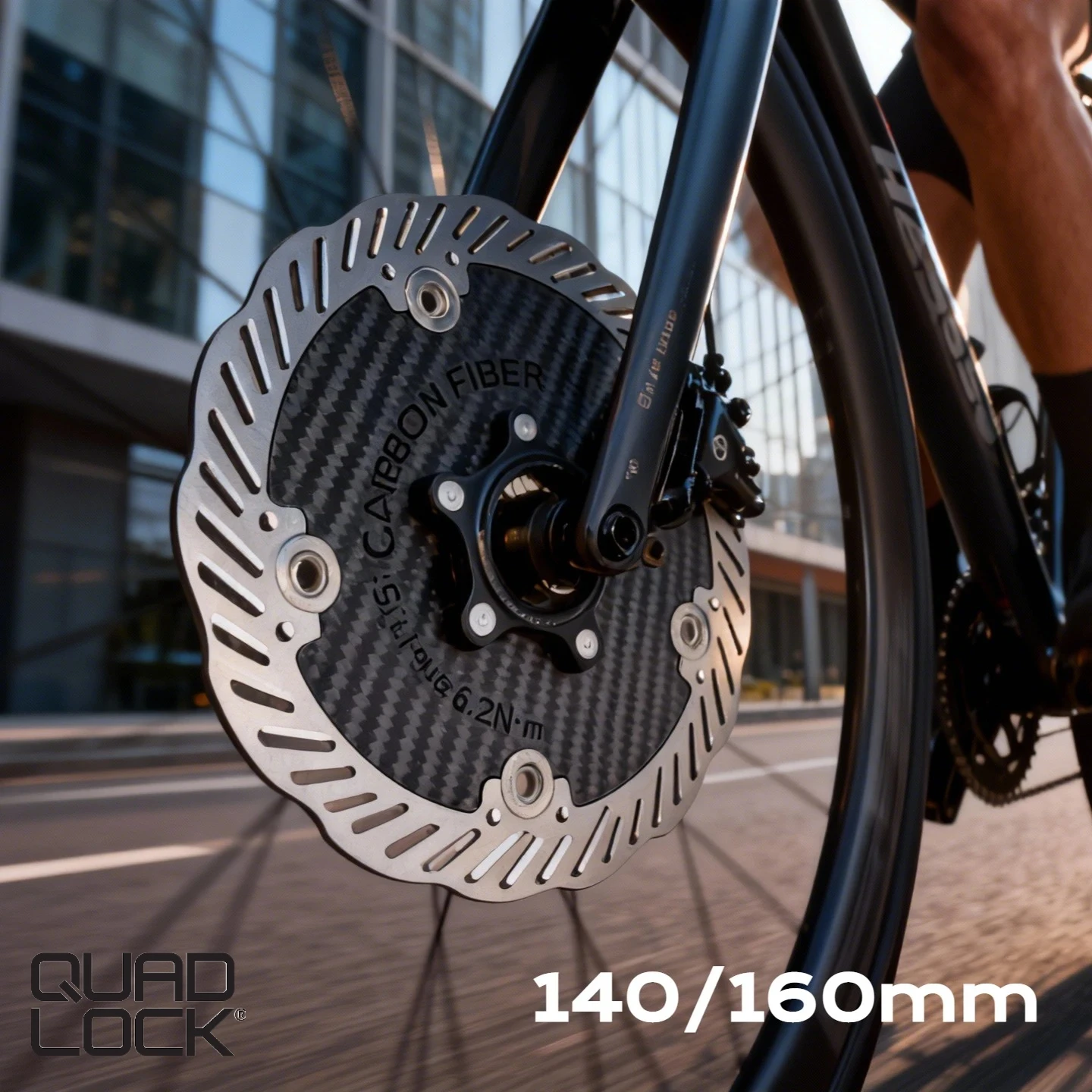 

Тормозной диск из углеродного волокна 140 мм 160 мм, легкий плавающий ротор с шестью болтами, центральный замок для шоссейного велосипеда MTB, запасные части для езды на велосипеде