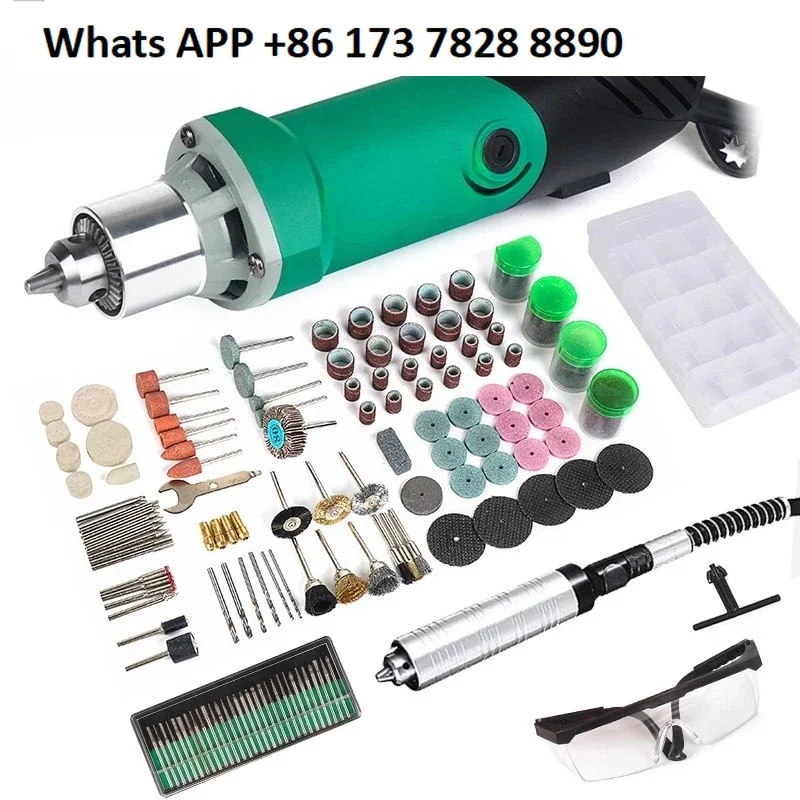 電動グラインダー-ハイパワー-小型-ハンディ-ジェイド彫刻ツール-アングルグラインダー-家庭用小型電動ドリル