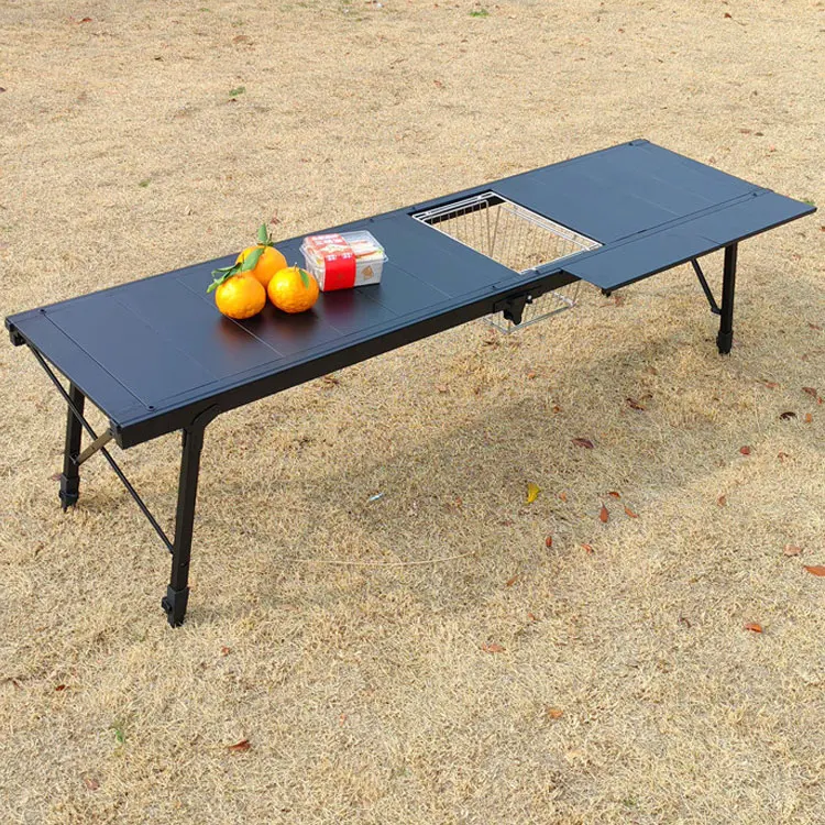 

Lightweight Modern Design Aluminum Alloy Foldable Stove Table Windproof Outdoor Furniture For Camping Beach Barbecue