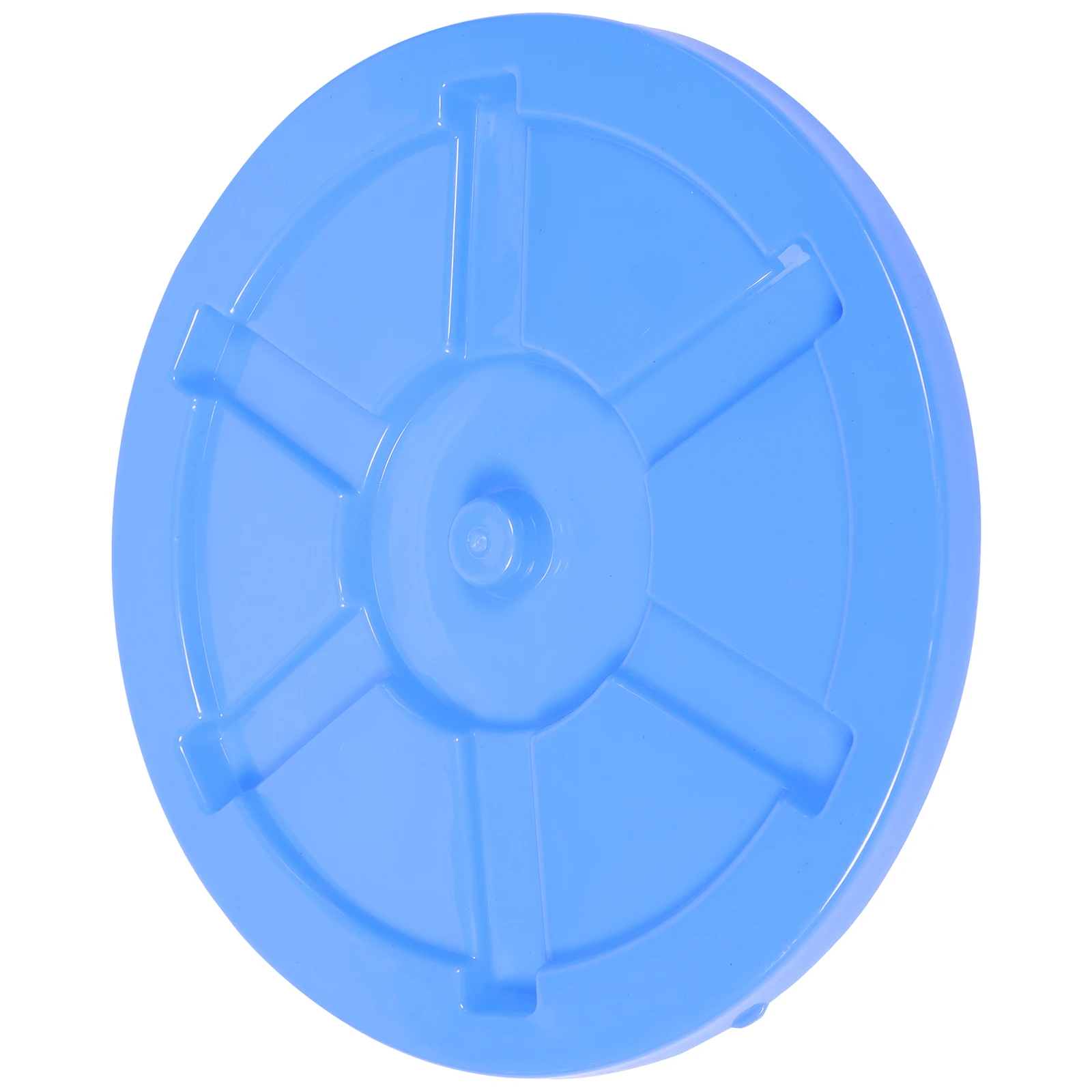 

Plastic Trash Can Lid Round Heavy Duty 3651200L 30K Blue Fits 392cm Bucket Waste Bin Cover Replacement Garbage Accessory
