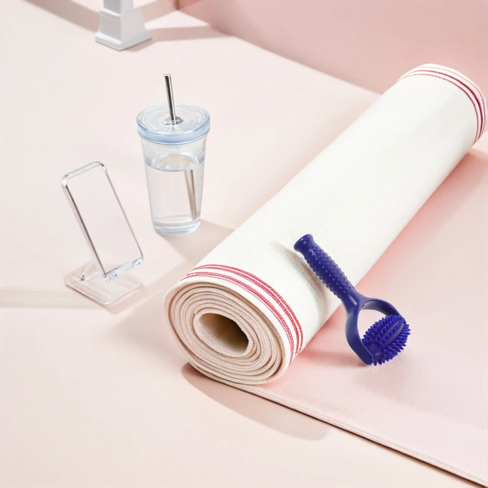 

Эргономичный массажный ролик для йоги, ручной, для расслабления мышц спины, шеи и плеч, инструмент для глубокого миофасциального массажа