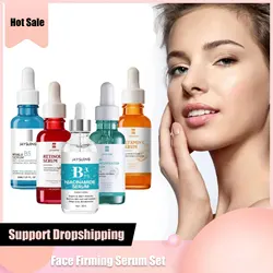 Retinol Vitamin B3 Serum Anti A-ging Hyalu B5 Pure Niacinamide Essence VC Shrinking Pores Pimple Remover W-rinkle Dark Sp-ot Set