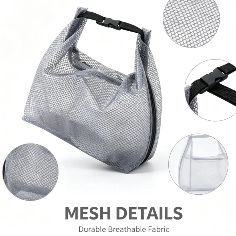 Waterproof Large Capacity Toiletries Bag Travel Outdoor Swimming Fitness Shower Caddy Portable Handheld Tote For Women Storage