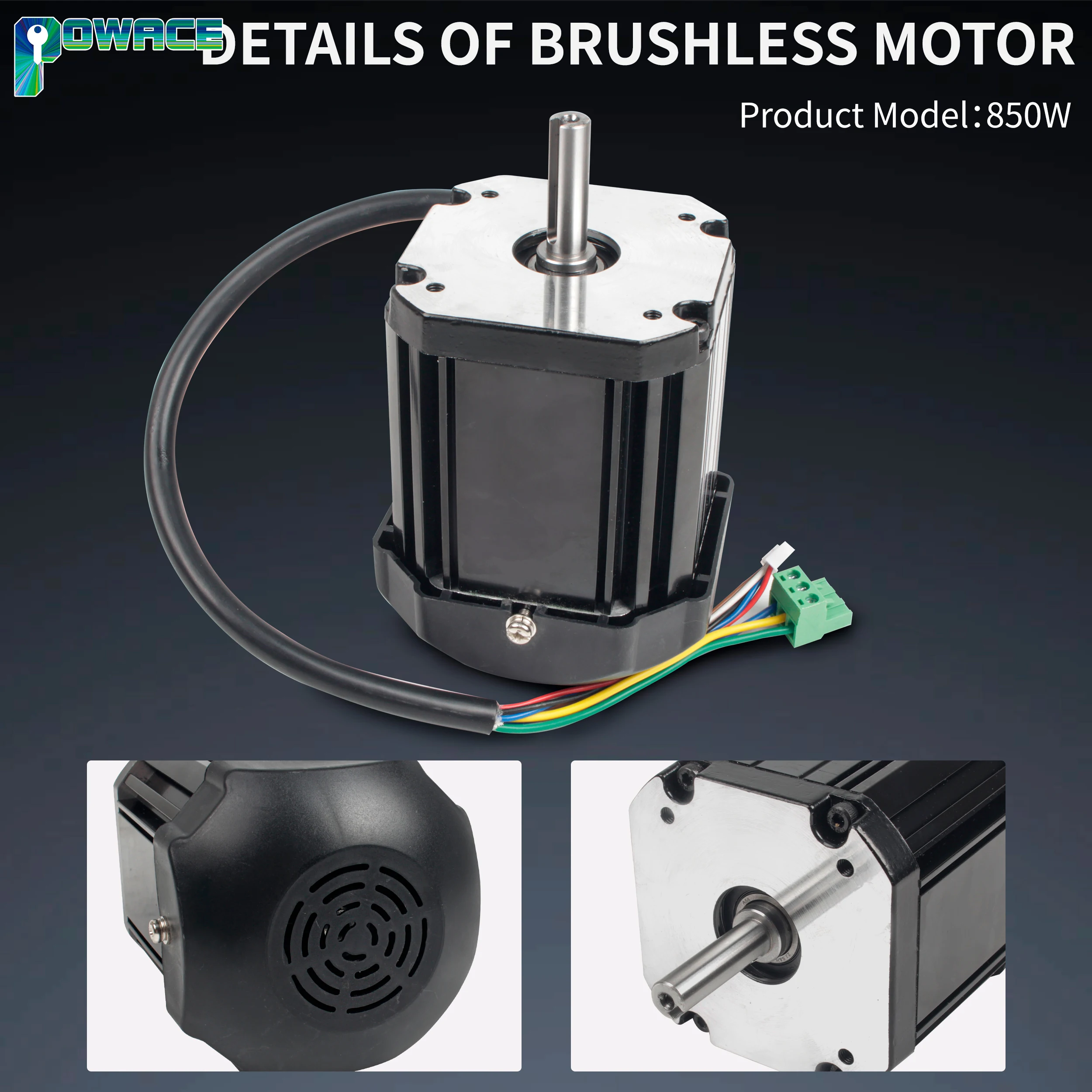 850W 1100W DC Brushless Lathe Spindle Motor + Control Board Card Controller Box For CD-210V MX-210V WM-210V Machine Part