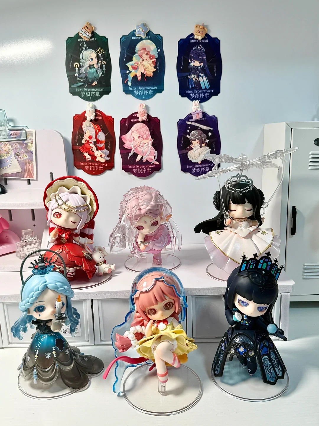 

Новый продукт Dearnikki Nuannuan слепая коробка Dream Weaving Chapter Series модные игрушки фигурки украшения игрушки для девочек подарки