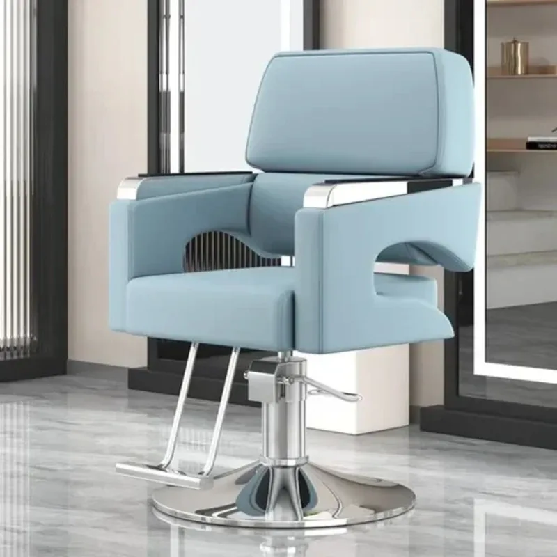 Pedicure Stool Professional Barber Chair Hairdresser Barbershop Hair Cutting Salon Adjustable Silla Barberia Barber Furniture