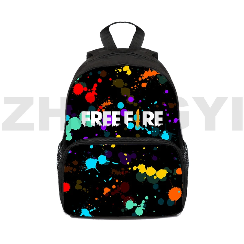 Teenager Game Free Fire Garena Mini Backpack 16 Inch Children Elementary School Bags 3D Cool Free Fire Rucksack Kindergarten