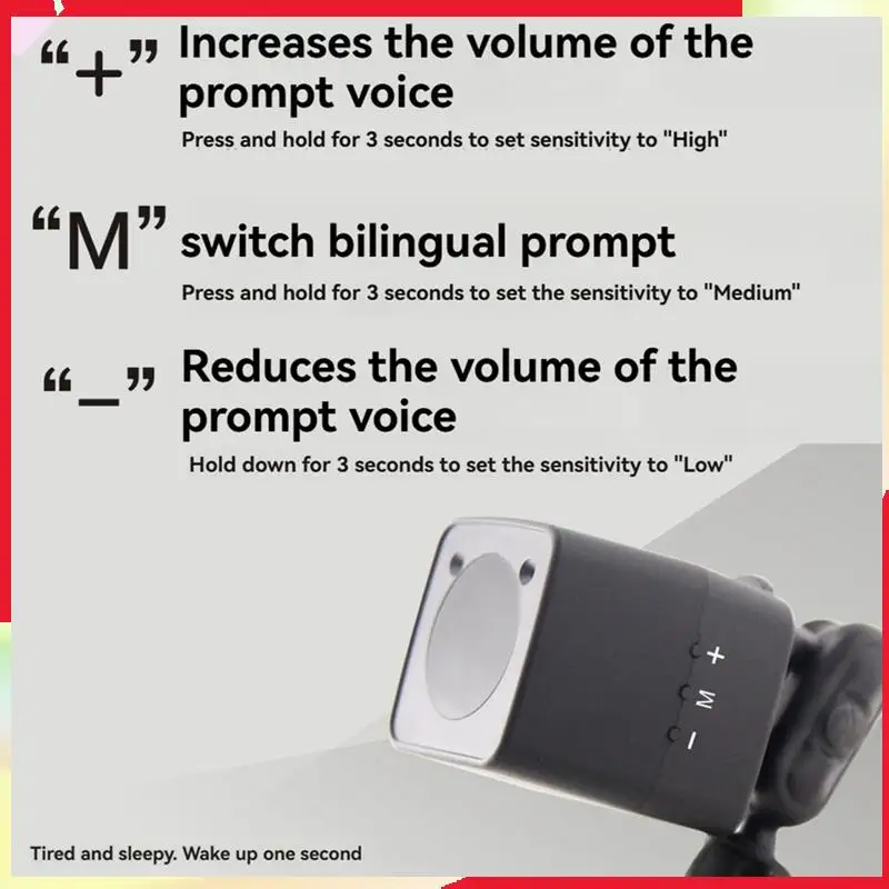 B18B وميض رصد جهاز التعرف على الوجه التعرف على الوجه سلامة مراقبة القيادة الاستشعار التعب تحذير السلامة القيادة D