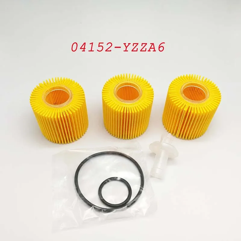 Yubao  6/3/1 Sets New Oil Filter + gasket Kit  04152-YZZA6 For Prius Corolla Matrix For CT200H Scion IM XD
