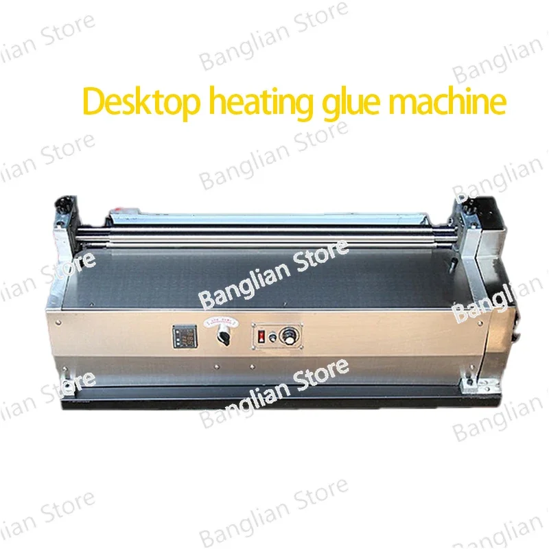 JS-700 Desktop Hot and Cold Glue Machine, Water Glue, White Latex Jelly Glue Machine, Packaging Box, Certificate Gluing Water