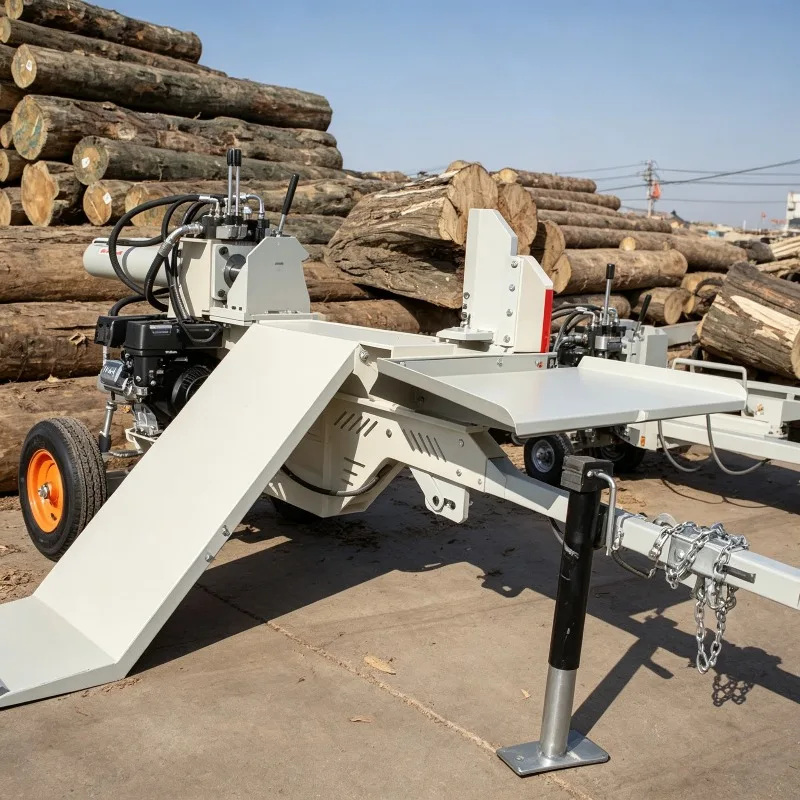 Vertical log splitter for home use Fast Firewood Splitter Cutter Machine Horizontal Log Splitter with Log Cradle CE Certified