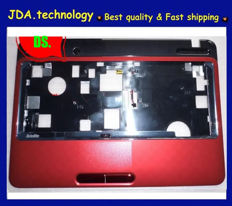 MEIARROW nuevo/org funda superior para TOSHIBA Toshiba Satellite Pro L700 cubierta superior del reposamanos teclado bisel C shell, rojo