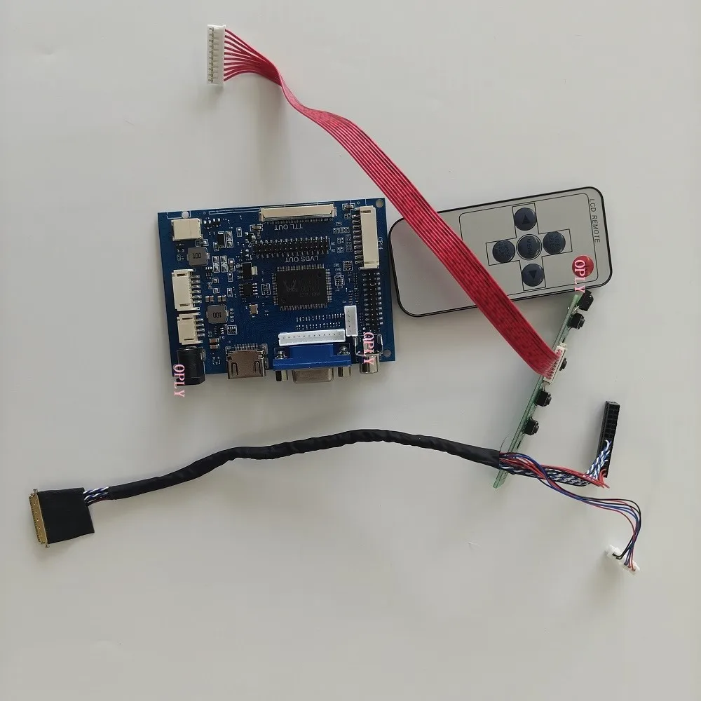 

For LP101WX1 LP101WX1-SLN2 LP101WX1-SLP2 40Pin 1280×800 Controller board 10.1" LCD Panel Kit HDMI-Compatible VGA AV WLED