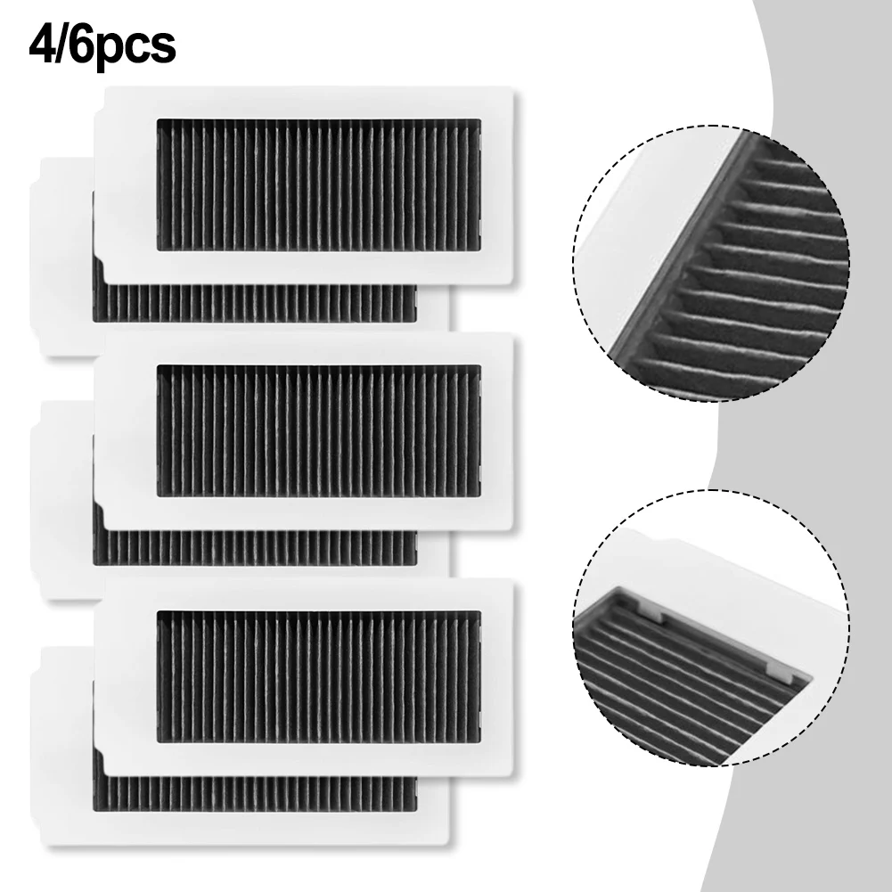 Kit de piezas de repuesto de filtro para aspiradora DEEBOT X5 PRO, accesorios de limpieza del hogar, 4/10 piezas