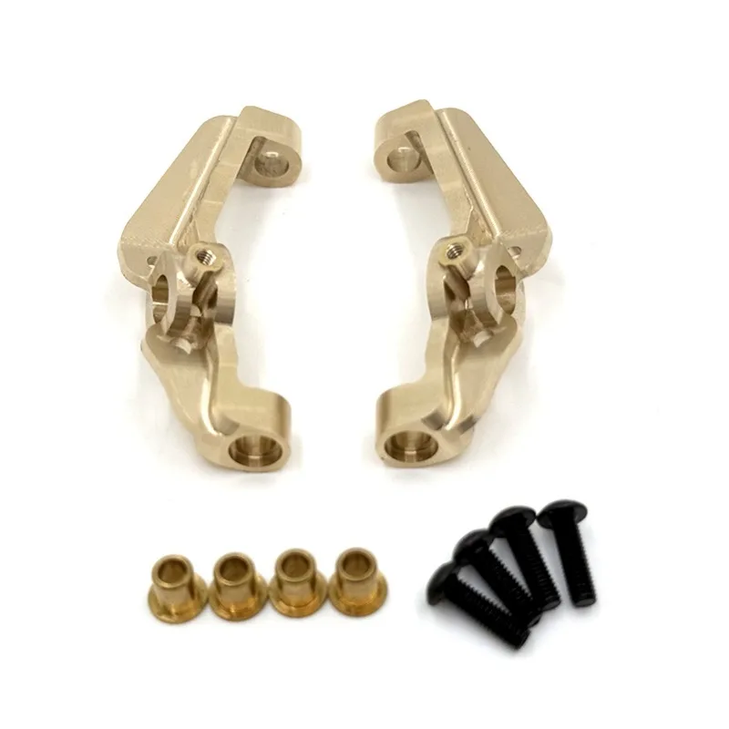 

MJX 1/12 H12Y H12Y+ RC Car Parts Metal Upgrade Brass Front C-Hub – Durable and Precise Steering Component