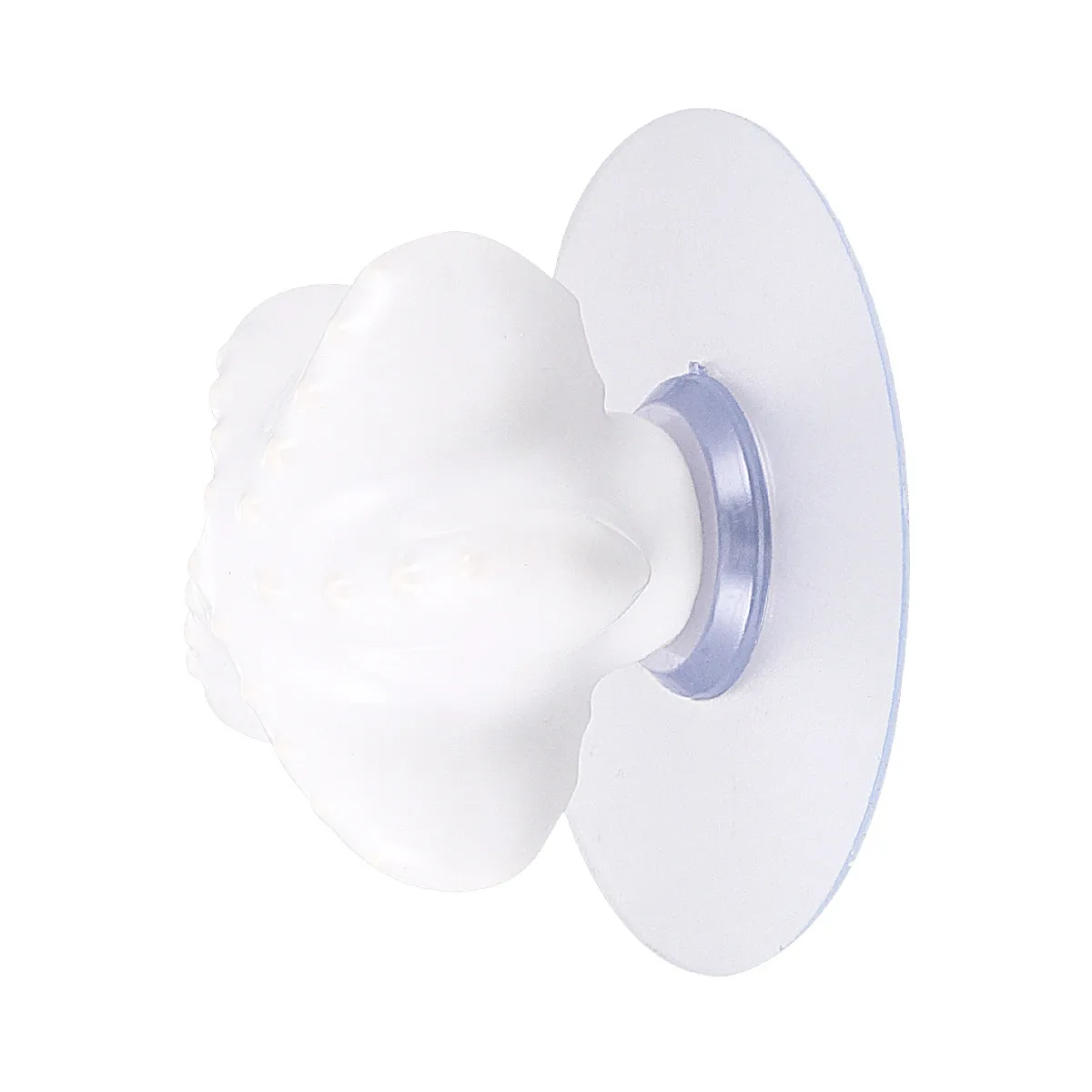 1Pcs Strong Suction Base Ceramic Knob Sea Star Shape Drawer Door Handle for Bin Chest of Drawers Bookcase Shoe Cabinet Hook