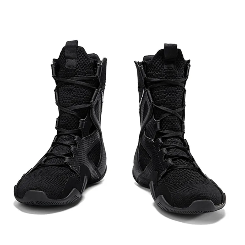 

Professional Men Wrestling Shoes Luxury Brand Boxing Sport Shoes Mens Breathable Gym Training Shoe Man Boxing Sneakers