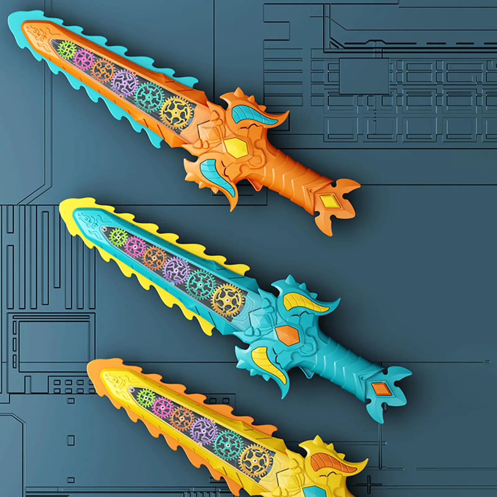 Przezroczyste błyskotki kolorowe światła zabawki dla dzieci małe dzieci