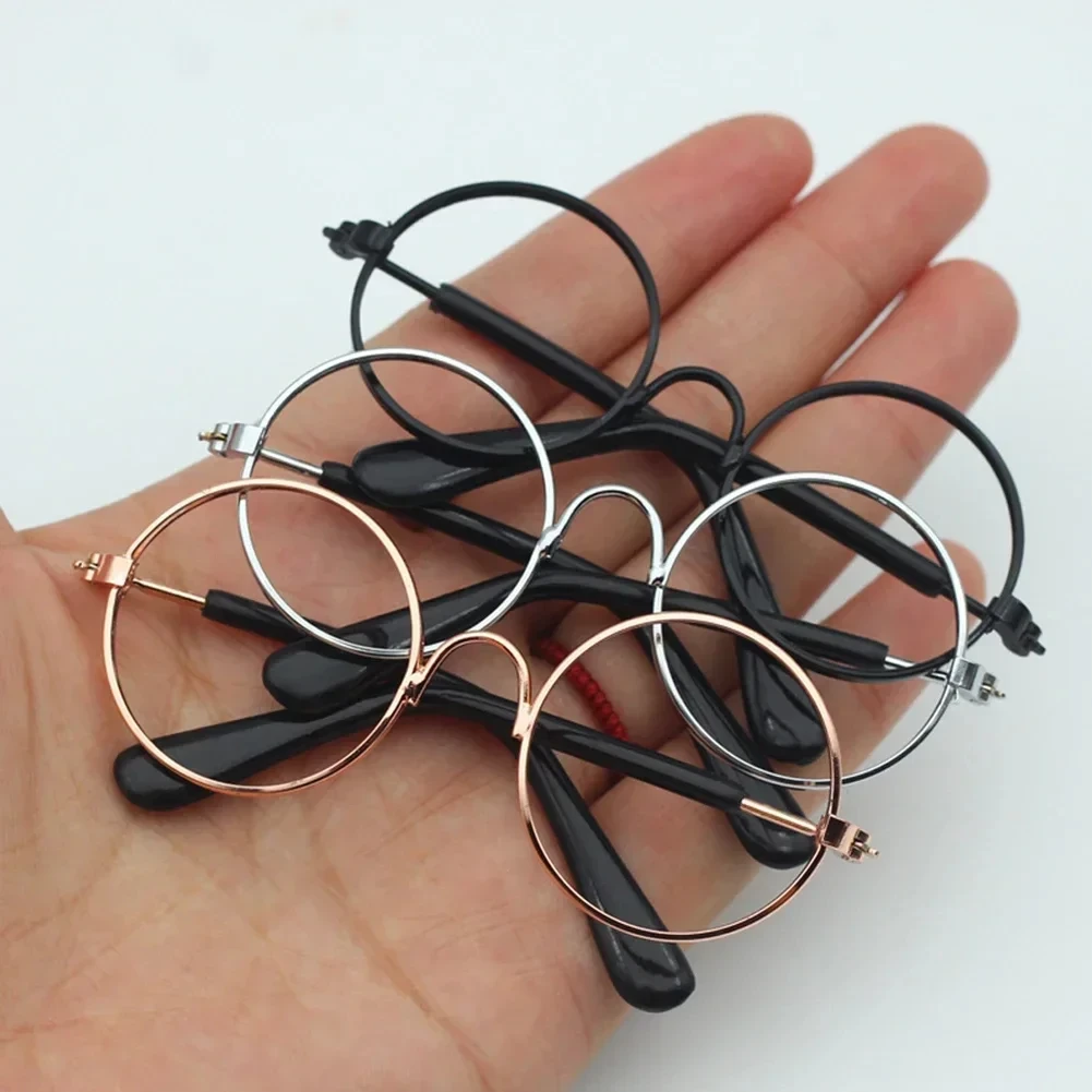 Voor Labubu Mode Gradiënt Zonnebril 17 Cm Mini Pop Kleding Outfit Voor Labubu Idol Bjd Cool Bril Pop Accessoires trend