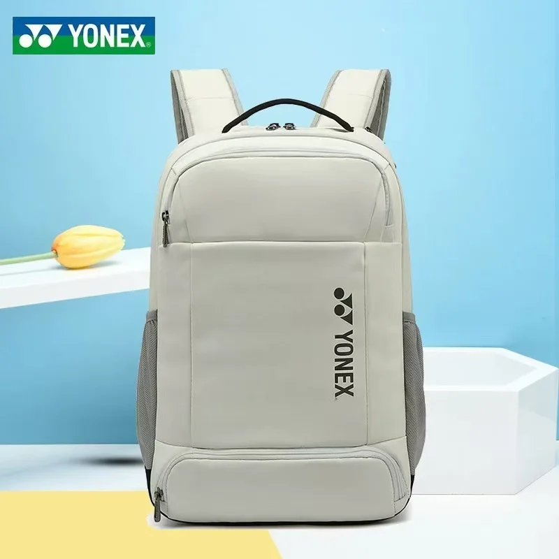 YONEX Badminton Racket Backpack Waterproof Sports 2pcs Tennis Shoulder Bag With Shoe Compartment Ergonomic Design For Unisex