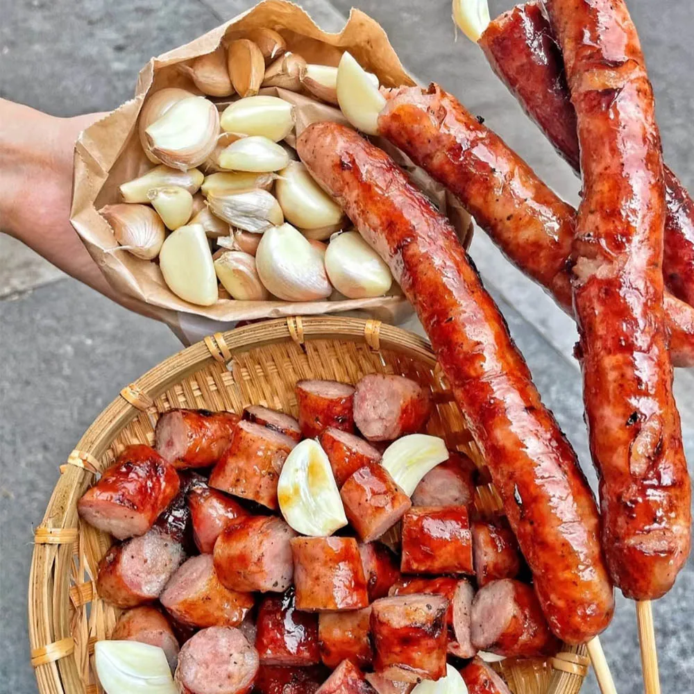 1-30 Meters Yellow Collagen Sausage Casing Diameter 21mm Meat Packing Tools Kitchen BBQ Tools Ham Salami Shell Kitchen Tools