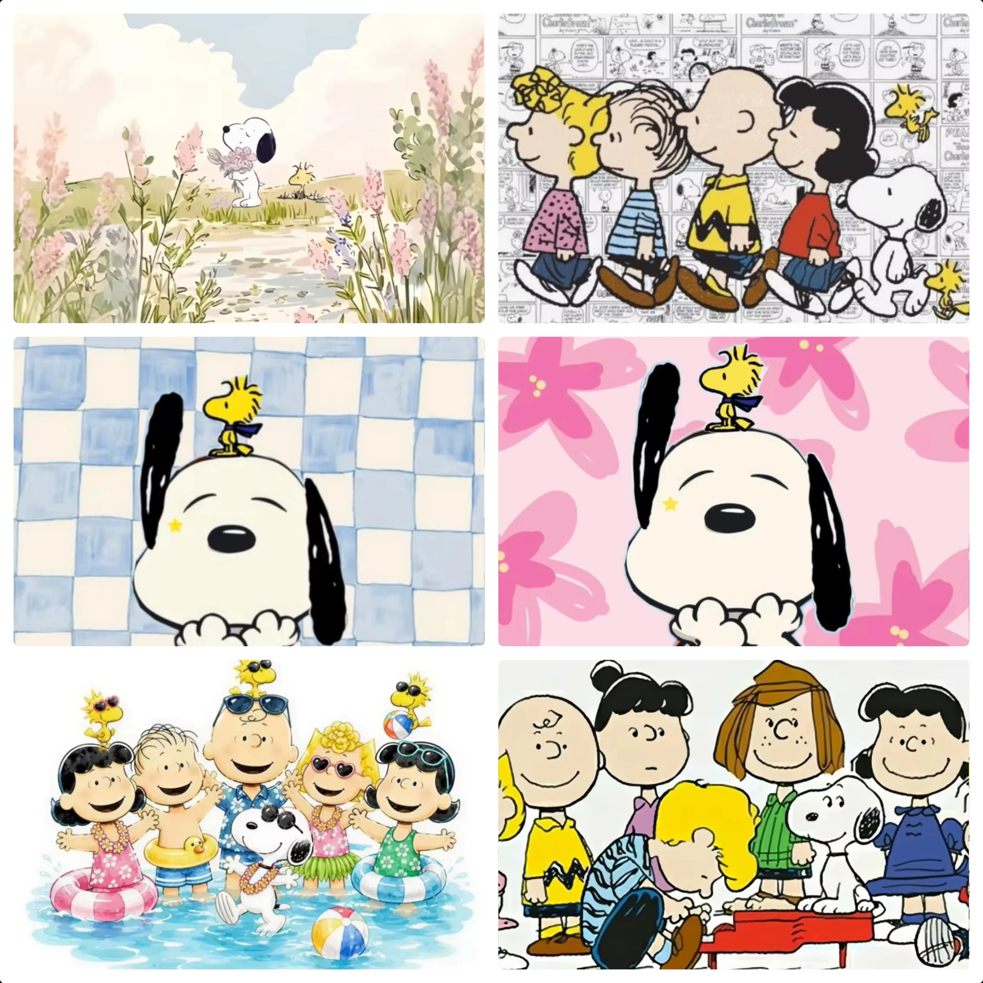 Oil Painting By Numbers 2026 New Kawaii Snoopy Cartoon DIY Canvas Painting for Home Wall Decor