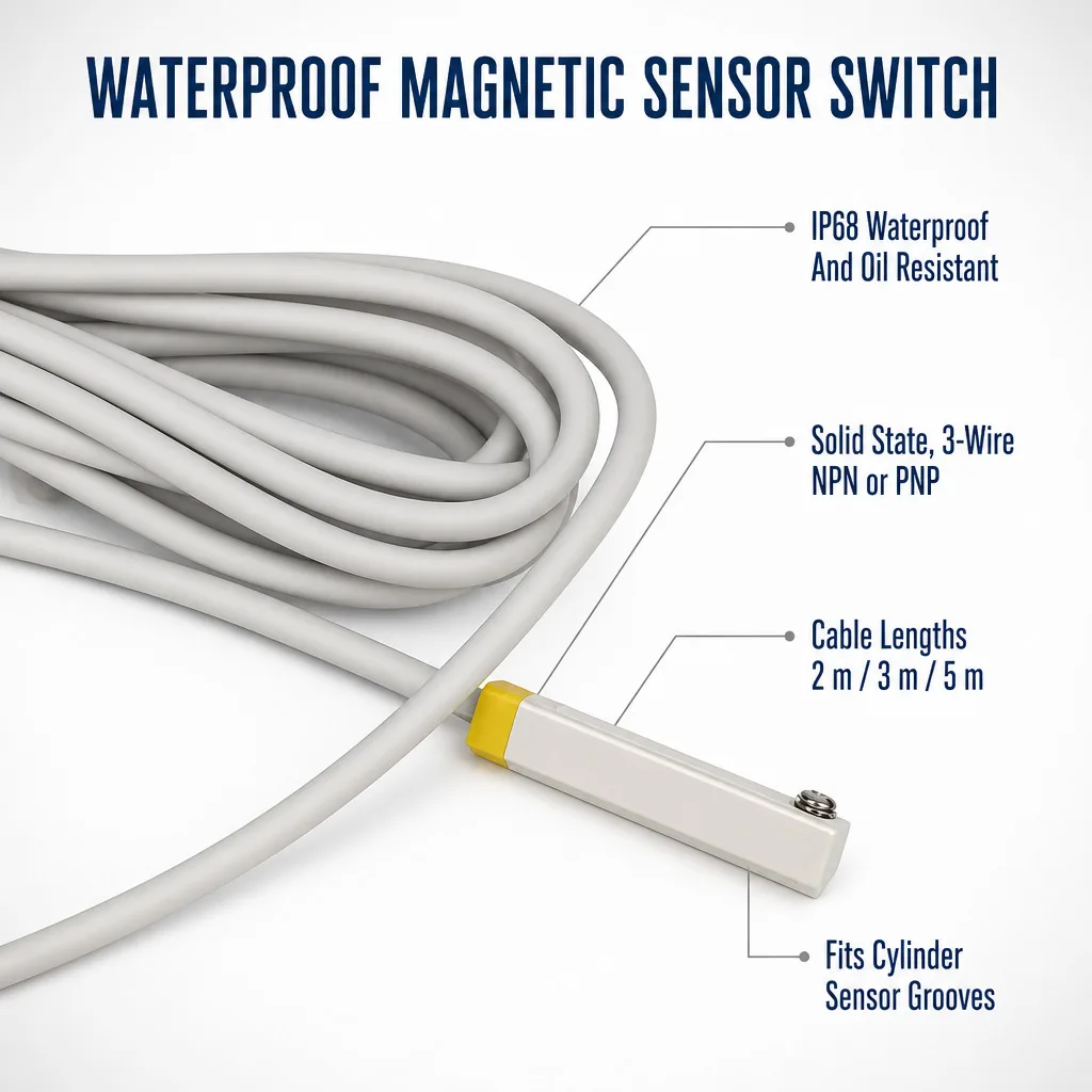 DMSG-N020 DMSG-050 DMSG-P020 DMSE-020 Magnetic Switch Sensor 100% Original & New