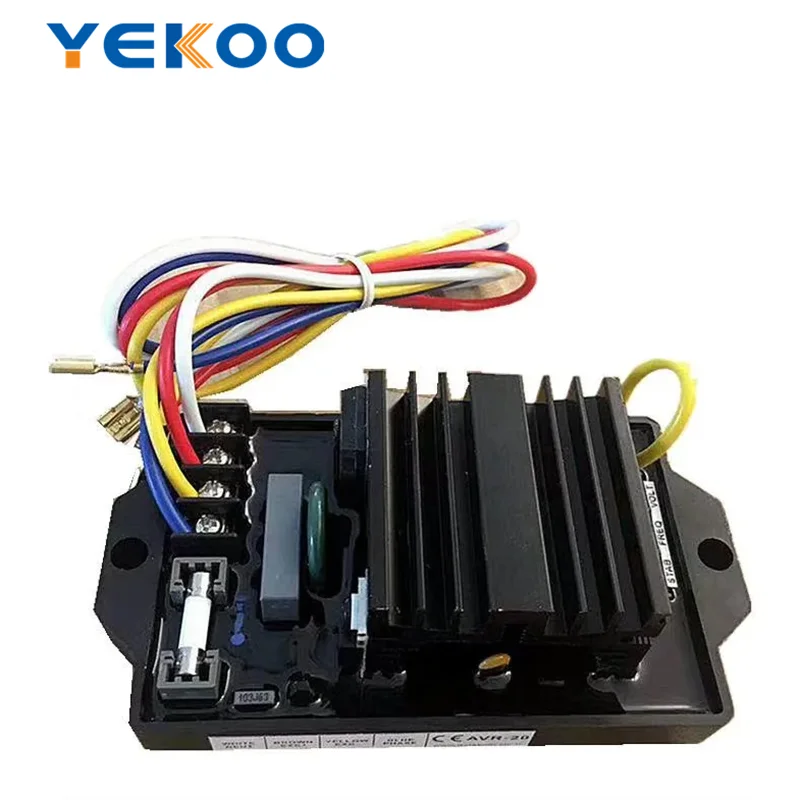 AVR 20A AVR-20  3 Phase Generator Auto Voltage Regulator Alternator Engine Spare Parts Stabilizer for Auto Voltage Regulation