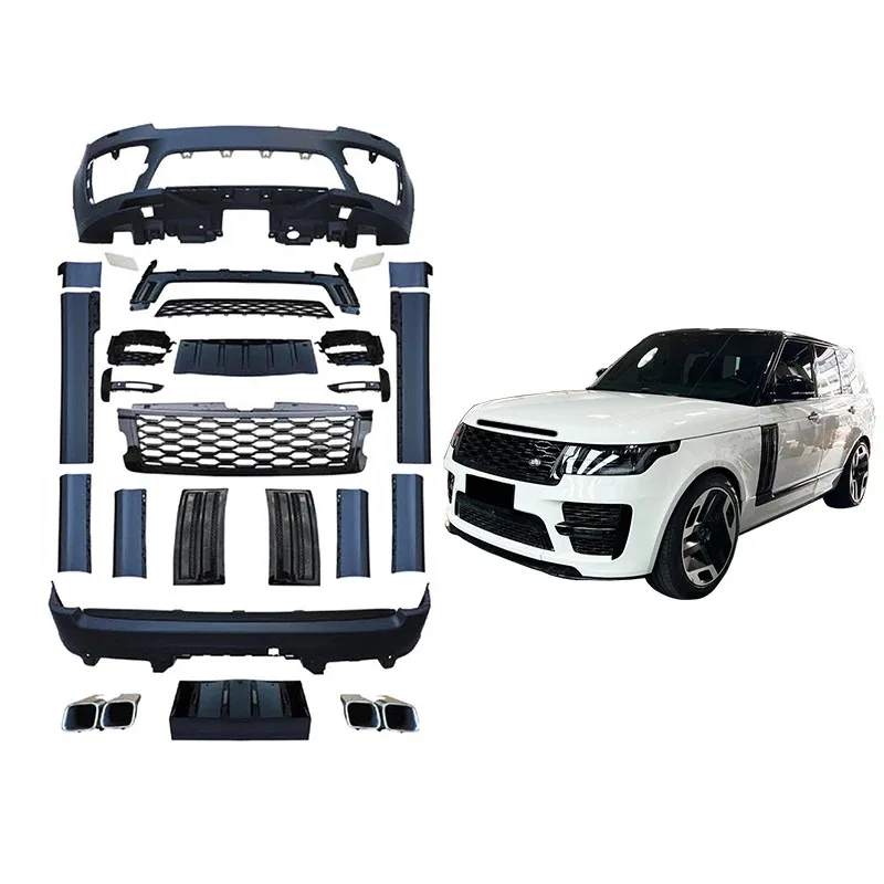 

For LR 2018-2023 Modification Bodykit Administrative Upgrade Front Rear
