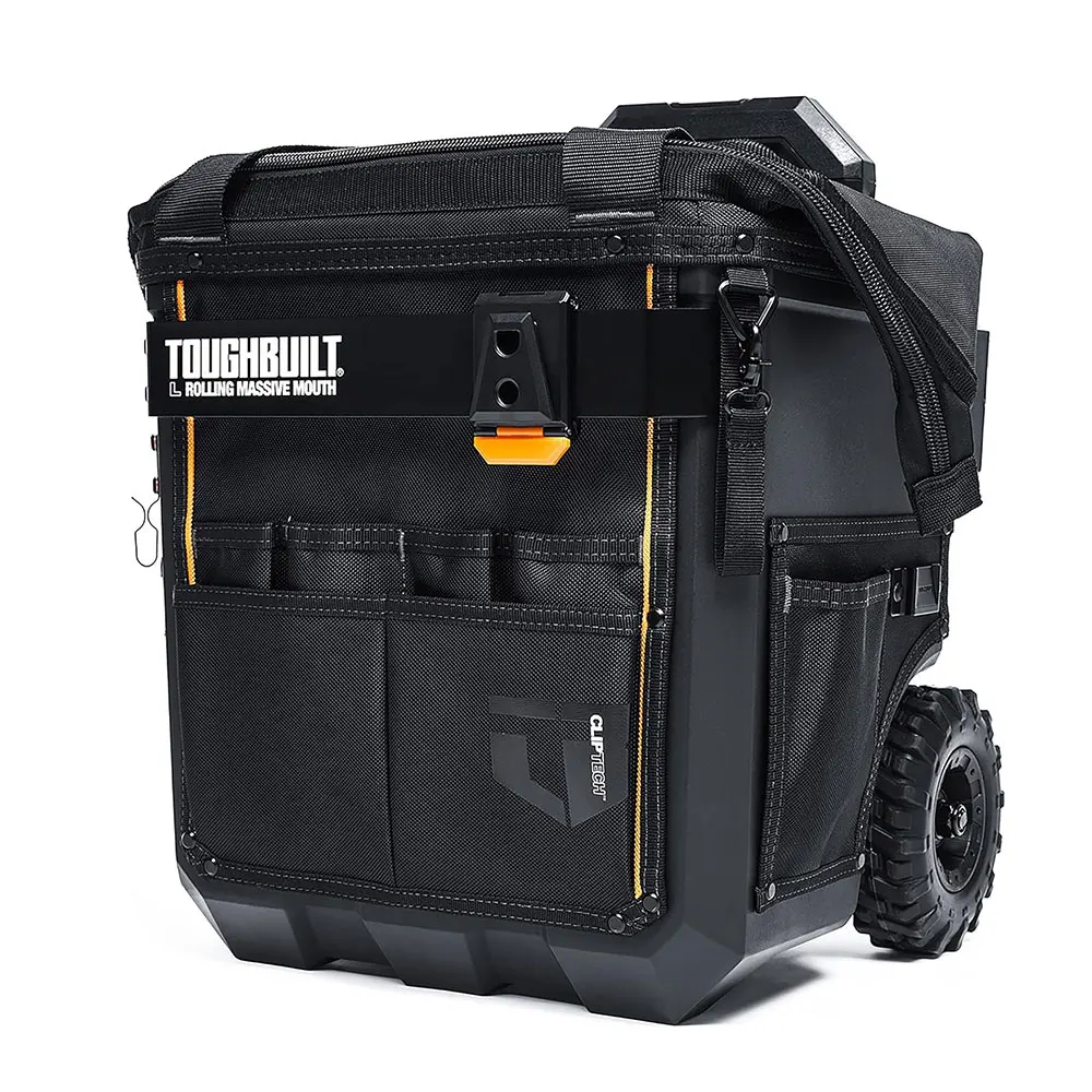 TOUGHBUILT TB-CT-61-14 Rollende gereedschapstas Zwaar uitgevoerde telescopische handgreep Gereedschapsopslag met wielen voor bouwwerkzaamheden - afbeelding 2