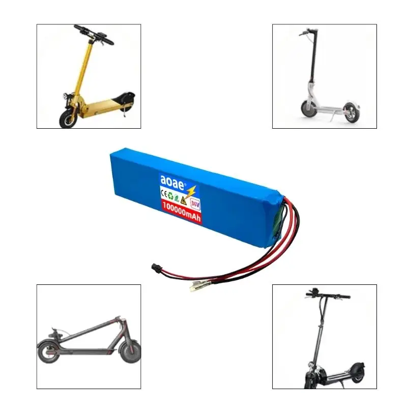 New 36V 10S3P 100000mAh Electric Scooter Battery Pack 18650 Lithium M365 Electric Scooter 36v+charger - Image 3