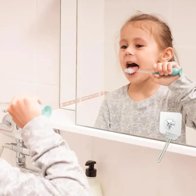 عصارة معجون الأسنان المعدنية، موزع معجون الأسنان اليدوي، ملحقات الحمام، أساور الأنبوب المعدني، لا يتطلب طاقة