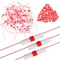Rojo-Blanco  50PCS