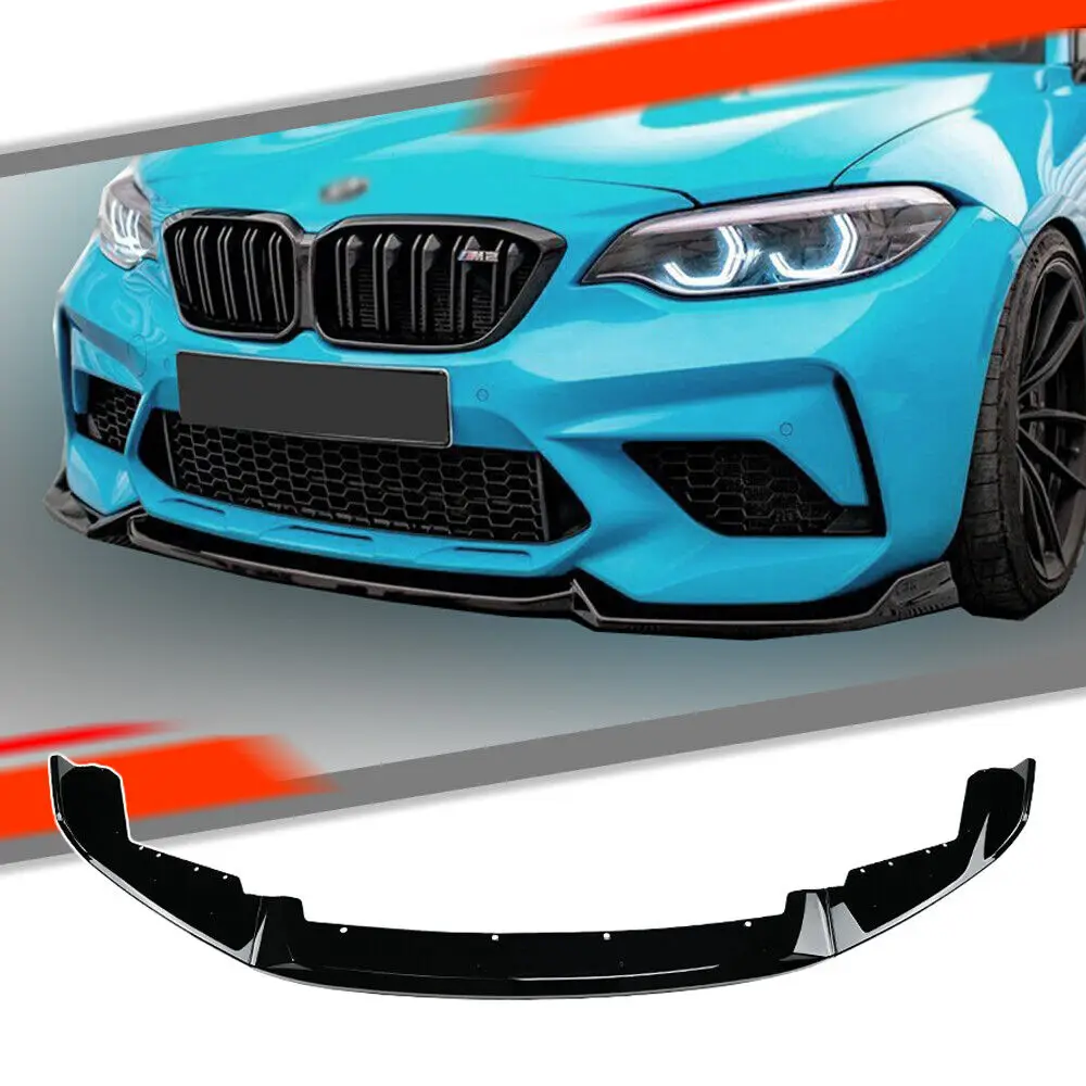

Car Front Bumper Splitter Lip For BMW F87 M2 CS Coupe 2016-2021 Diffuser Spoiler Lip Bumper Guard protector