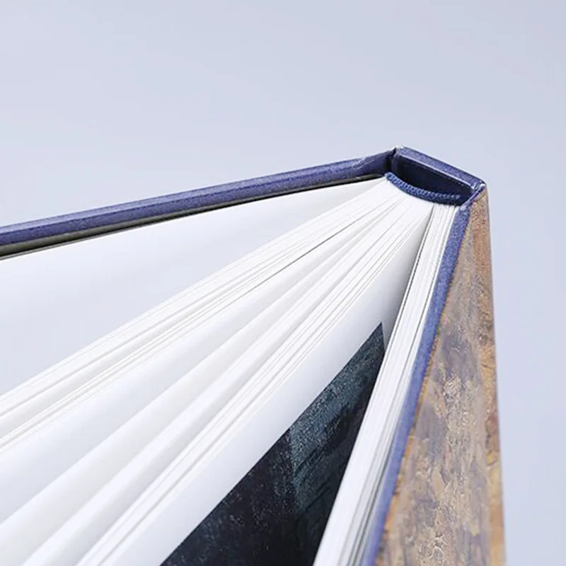 Custom. Enterprise Album Printing Factory Business Card Folding Instructions Color Page Brochure Hard Hardcover Book Can B