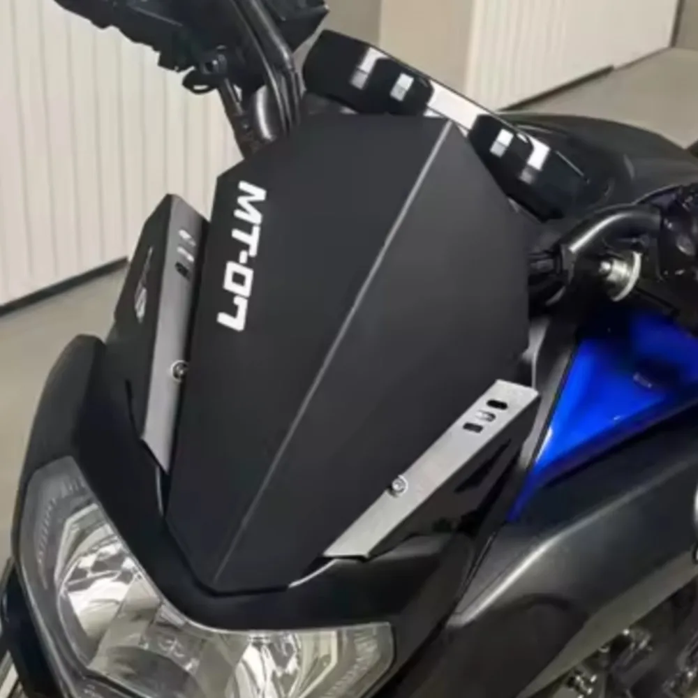 Front Wind Deflector Windscreen Cover For YAMAHA MT-07 FZ07 MT 07 2018-2020 MT07 CNC Guard 2020 2019 2018 Motorcycle Accessories